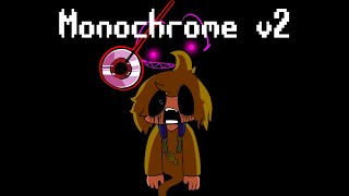 Monochrome v2 But Homicide Yellow And Murderer Pink Sing it Cover Impostor Human  FNF [upl. by Akamaozu]