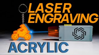 How To Laser Engrave Acrylic  Color and Clear Easy Guide [upl. by Ianteen]