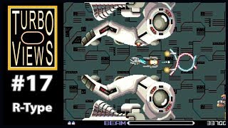 quotRTypequot  Turbo Views 17 TurboGrafx16  Duo game REVIEW [upl. by Yennek]