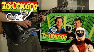 Zoboomafoo Theme Song METAL GUITAR COVER  MaximumGuitar [upl. by Eahsal]