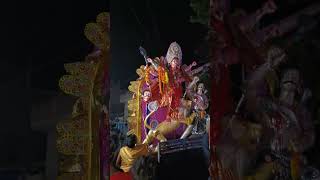 man Durga visarjan  rosera maa youtube trending rosera [upl. by Nylime]