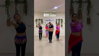 Satarangi Re  Bellydance  Level2 Fusion Style Choreography trending tutorial shorts [upl. by Gothart]