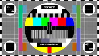 RTN TV Test Pattern  Monoscopio RTN TV Full HD [upl. by Mot393]