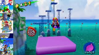 Super Mario Sunshine  29 amp 30  100 Guide  Ricco Harbor Yoshis Fruit Adventure  Extra Nozzles [upl. by Intosh853]