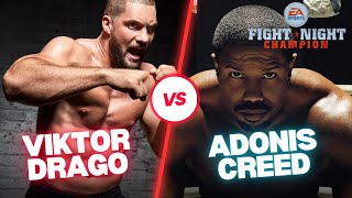 Adonis Creed VS Viktor Drago Fight Night Champion [upl. by Philipps]