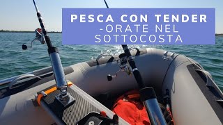 PESCA DAL TENDER ORATE NEL SOTTOCOSTA [upl. by Woody]