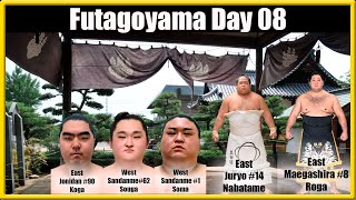 Grand Sumo Day 08 Futagoyama Beya Nov2024 Koga Souga Soma [upl. by Boarer]