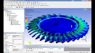 Siemens Unigraphics Design And Ansys Analysis Turbine Design [upl. by Laumas]