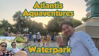 Atlantis Waterpark Dubai 2  Aquaventure Experience 1 [upl. by Nalyt]