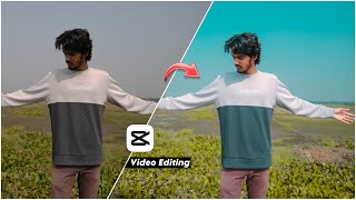 New Capcut Cinematic Colorgrading Tutorial  Capcut Video Editing [upl. by Vowel]