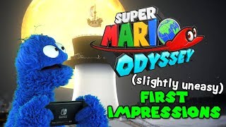 Super Mario Odyssey │ First MPressions NO SPOILERS [upl. by Yenahteb]