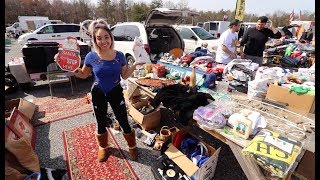 SELLING AT OUR LOCAL NEW JERSEY FLEA MARKET  Berlin Farmers Market [upl. by Nwahsek186]