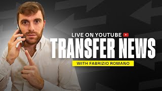 TRANSFER NEWS WITH FABRIZIO ROMANO 🚀 [upl. by Faria]