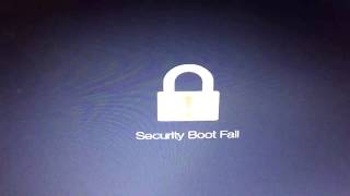 Security boot fail [upl. by Notxap58]