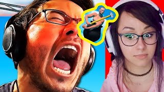 MARKIPLIER Getting Over it RAGE Compilation YLYL Challenge [upl. by Arlee]