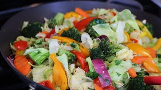 Simple Vegetable Stir Fry You Will Love [upl. by Nira]