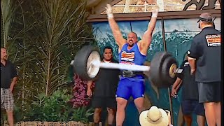 Wolrd Record AXLE PRESS in HAWAII [upl. by Ylekalb]