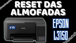 Reset almofadas EPSON L3150 [upl. by Rumit]