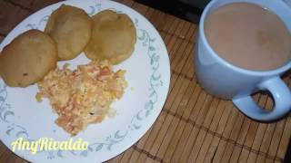 AREPITAS DE ANÍS DESAYUNO COSTEÑO COLOMBIANO  ANY RIVALDO [upl. by Eibot]