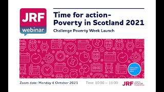 Poverty in Scotland 2021 Time for action [upl. by Thaine]