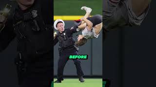 Streaker tased as he runs onto field [upl. by Glenn]