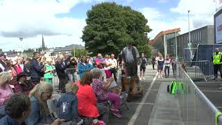 Glenside Ceili Band with Kevin Cunniffe at the Fleadh Cheoil in Mullingar 2022 [upl. by Adnwahsar]