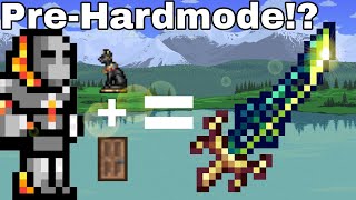 How to get the Terrablade in PREHARDMODE Transmutation Glitch Terraria 1449 READ DESC [upl. by Ikoek]