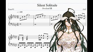 Overlord III ED  Silent Solitude Piano Cover [upl. by Yelnik457]