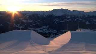 Largest halfpipe in the world opens in LAAX [upl. by Led]