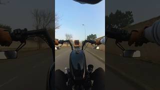 Harley Davidson following the new Triumph [upl. by Couchman777]