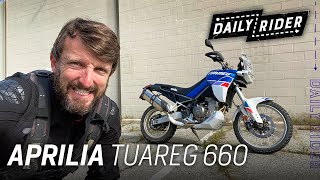 2022 Aprilia Tuareg 660 Review  Daily Rider [upl. by Truk611]