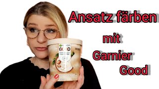 Ich färbe meinen Ansatz mit Garnier Good [upl. by Naud]