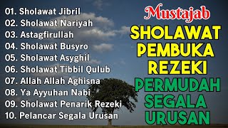 KUMPULAN SHOLAWAT NABI TERBAIK  SHOLAWAT JIBRIL PENARIK REZEKI  Sholawat Badar Busyro Nariyah [upl. by Ruphina]