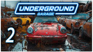 Shopping for cars in a junkyard for cash  UNDERGROUND GARAGE [upl. by Eleph]