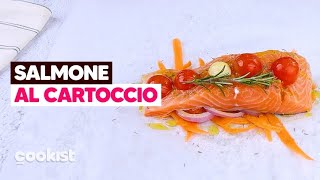 Salmone al cartoccio il piatto leggero e ricco di sapore [upl. by Amerak]