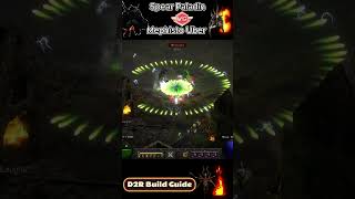 Spear Paladin vs Mephisto Uber diablo2resurrectedbuild [upl. by Iak]