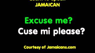 Conversation Gratitude and Apologies  Learn to Speak Jamaican Patois [upl. by Arabelle]