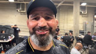 GLOVER TEIXEIRA REACTS AND REVEALS GAME PLAN FOR ALEX PEREIRAS WIN OVER KHALIL ROUNTREE AT UFC 307 [upl. by Bride]