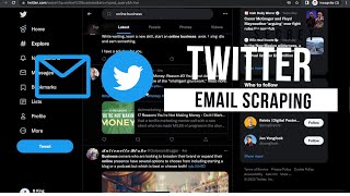 Twitter Email Scraper 2023 How to Extract Emails from Twitter in Minutes [upl. by Liebowitz]