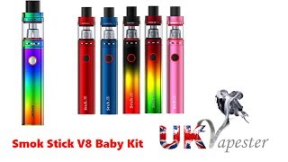 Smok Stick V8 Baby Kit Review [upl. by Hootman]