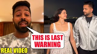 Watch  Hardik Pandya Response on Elvish Yadav amp Natasha Recent Viral Video on His Birthday [upl. by Karilynn840]