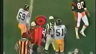 1982 12 20 Cincinnati Bengals vs San Deigo Chargers [upl. by Llehcram]