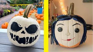 Amazing and Creative Pumpkin Design Ideas for 2024 🎃 [upl. by Hamer]