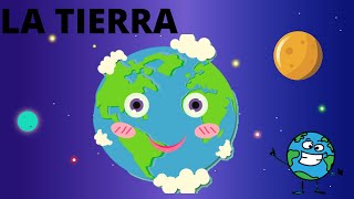 LA TIERRA PARA NIÑOS EXPLICACIÓN DE LA TIERRA EN ESPAÑOL DIA DE LA TIERRA [upl. by Bess]