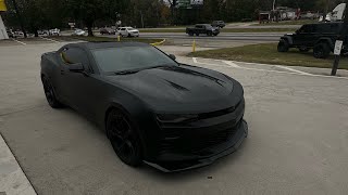 Cutting up in my 427 Stroker 700 Hp Camaro SS in the rain Pov [upl. by Alexandrina339]