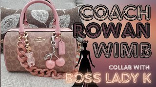 WIMB Coach Rowan Tan amp Pink Petal  A Collab With BossLadyK [upl. by Iatnahs]