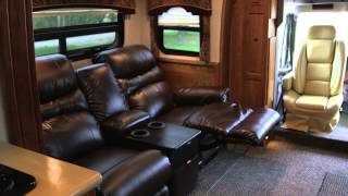 SOLD  IWS Motor Coaches 2009 Dynamax Dynaquest 34 XL Interior [upl. by Peisch]