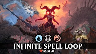 MTG ARENA NEW STANDARD DECK 2023  Grixis Control Infinite Spell Loop [upl. by Yttiy850]