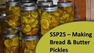 How to Make Bread and Butter Pickles  SSP25 [upl. by Akinohs]