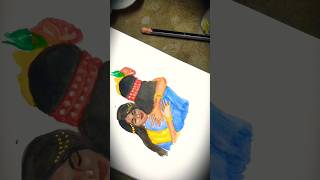 shortstrending trendingshorts viralkrishnakrishnalove krishnastatus krishnabhajan painting [upl. by Noorah]